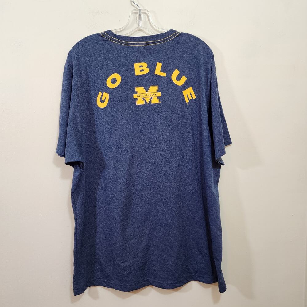 Colosseum Michigan Football double sided graphic short sleeve shirt men's sz XXL - Picture 3 of 6